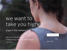 Tablet Screenshot of m-yoga.org